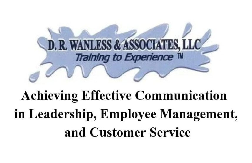 Achieving Effective Communication, CPE PDF Correspondence Course, Water ...